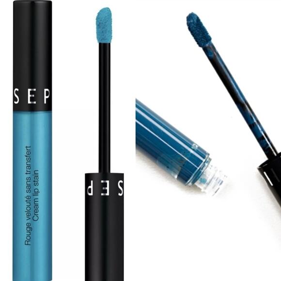 Sephora Other - NWT 2 Sephora cream lip stains in stone blue and sea mist